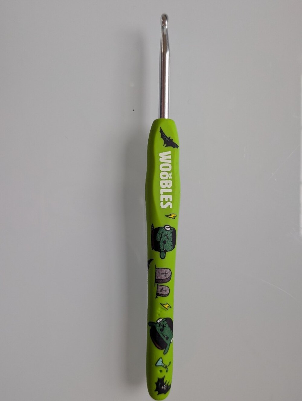 RARE The Woobles Frankenstein Ergonomic Crochet Hook 4mm LE Halloween 🎃